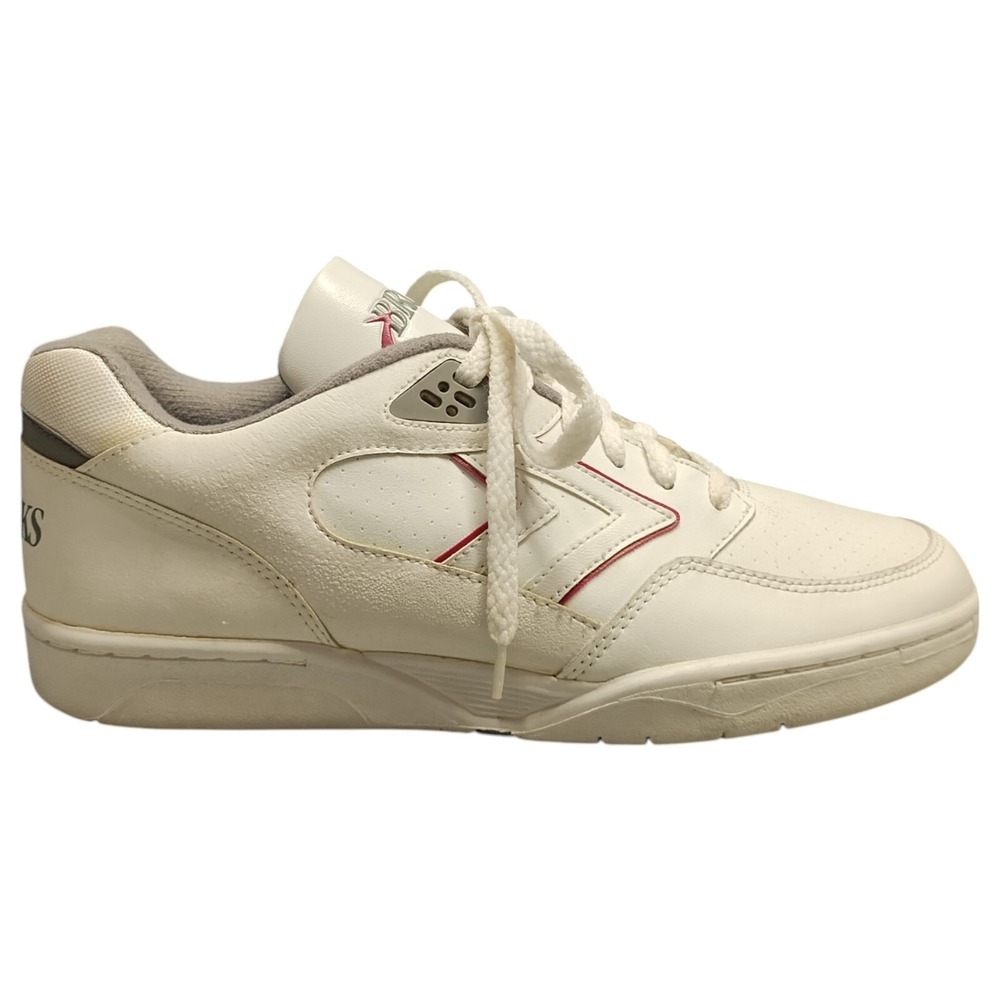 Brooks Sneakers Mens Size US 11M White Gray Leather Athletic‎ Running Lace Up